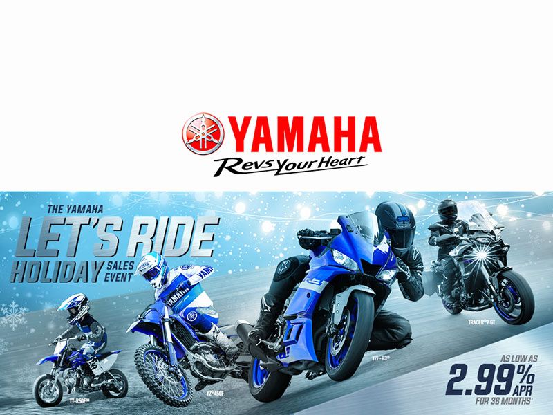  Yamaha - Let's Ride Holiday Sales Event - Motorcycles & Scooters