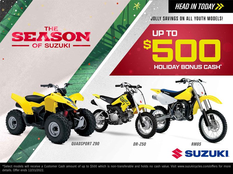 Suzuki Motor of America Inc. Suzuki - The Season of Suzuki
