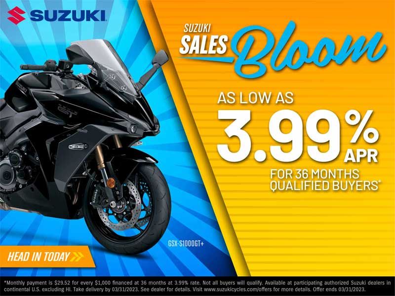 Suzuki Motor of America Inc. Suzuki - Sales Bloom