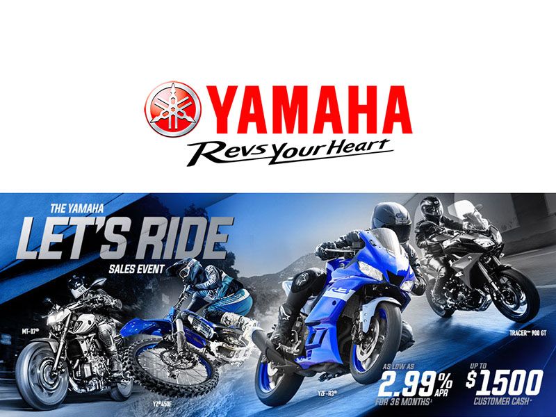  Yamaha - Let's Ride Sales Event - Motorcycles & Scooters