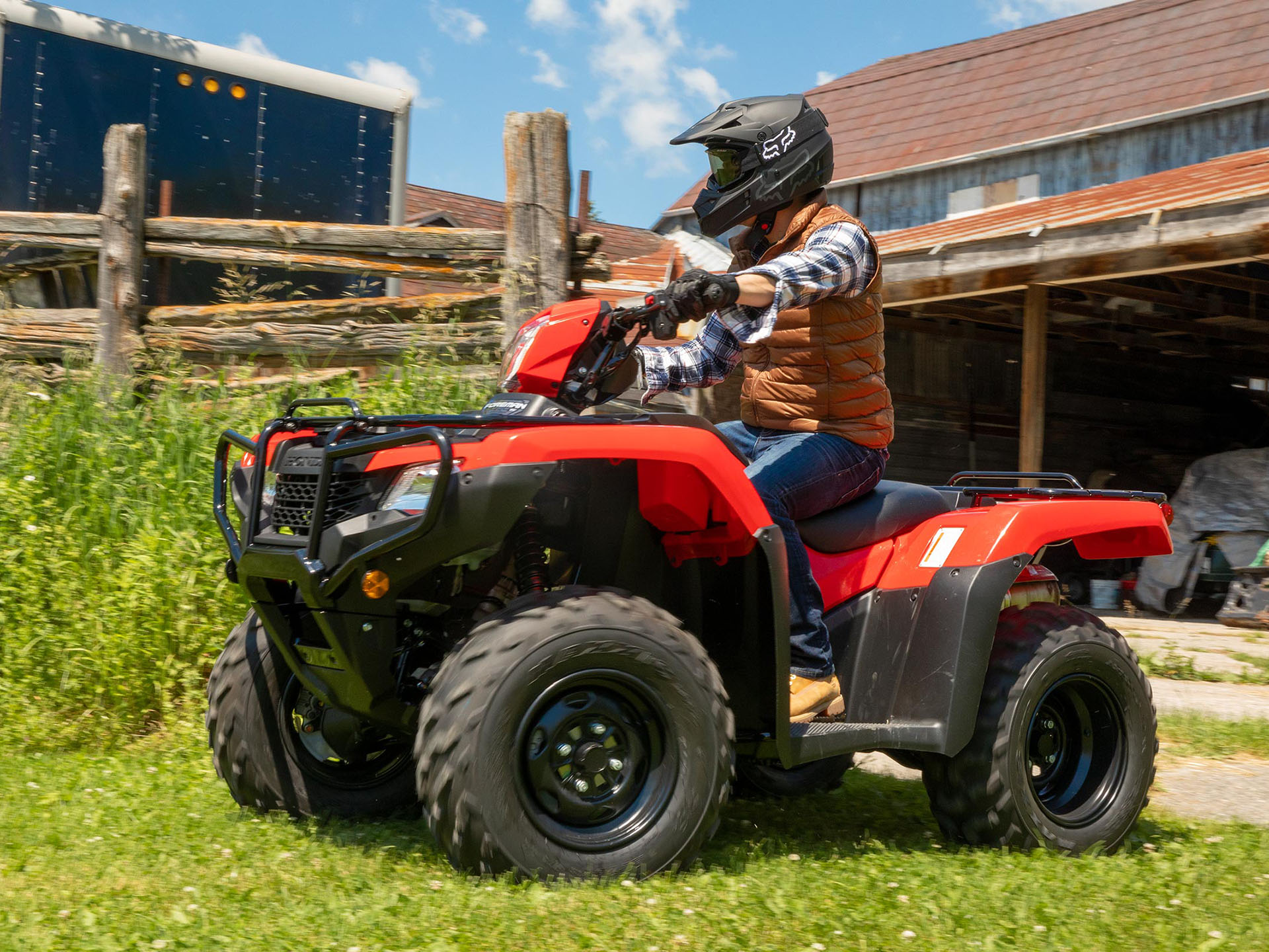 2023 Honda FourTrax Foreman 4x4 EPS in Spencerport, New York - Photo 10