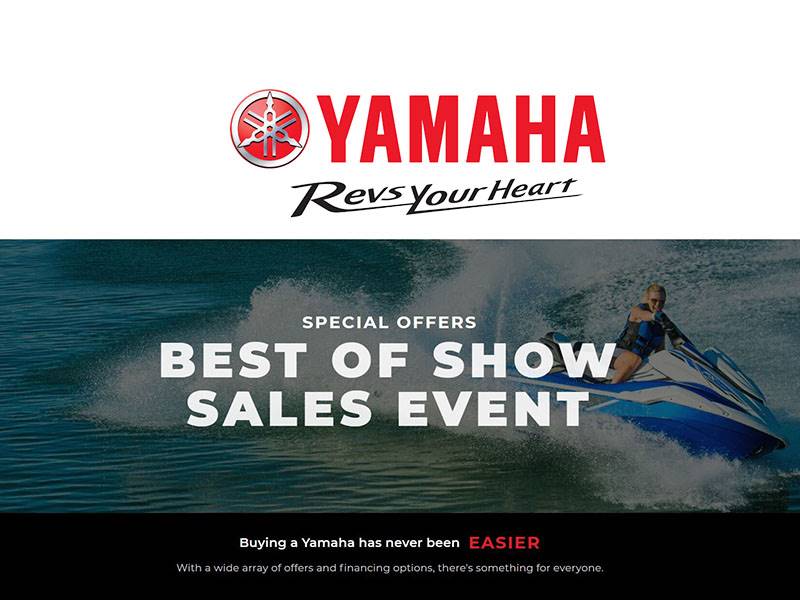  Yamaha - Best of Show Sales Event - Waverunners