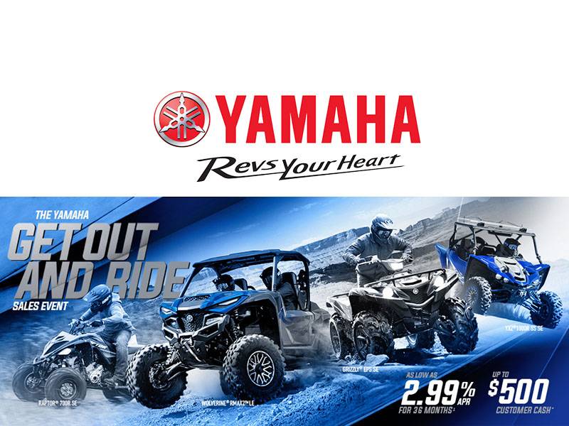  Yamaha - Get Out and Ride Sales Event - ATV
