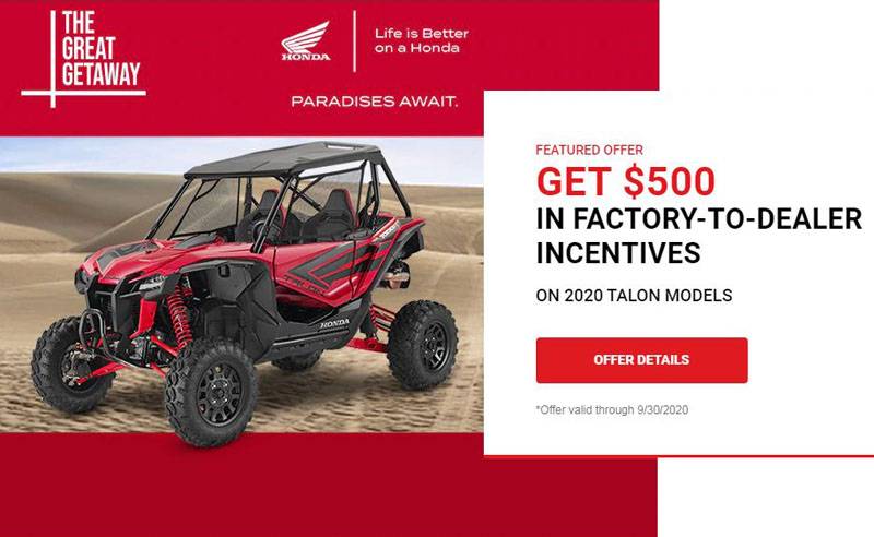 Honda - The Great Getaway - All ATVs and SxS