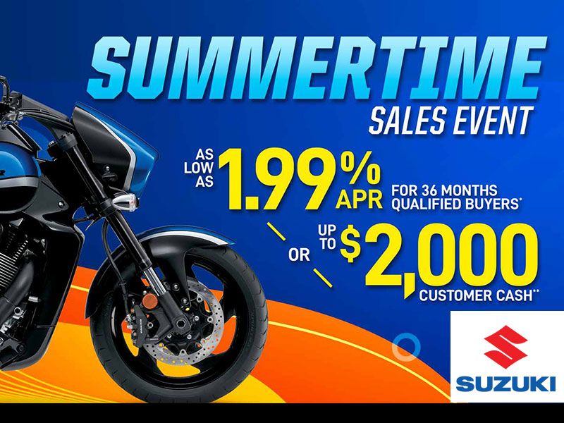  Suzuki - Summertime Sales Event