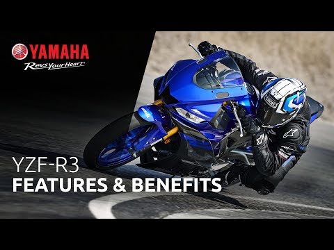 2021 Yamaha YZF-R3 ABS in Spencerport, New York - Video 3